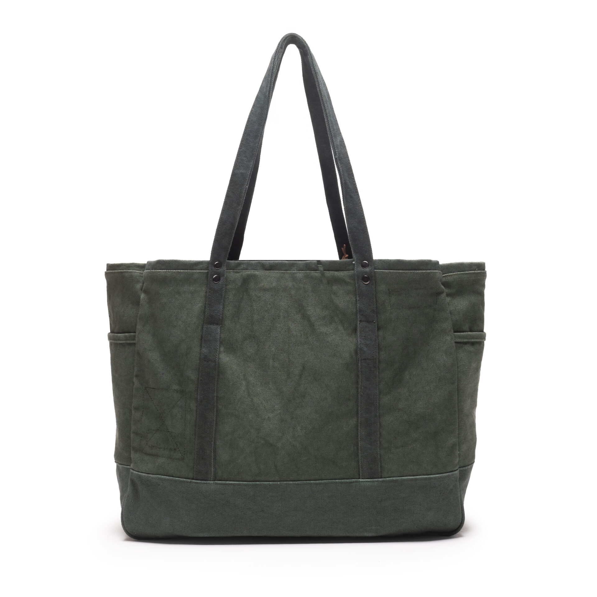Alternative view of Modular Scheme Totebag - Olive Shades