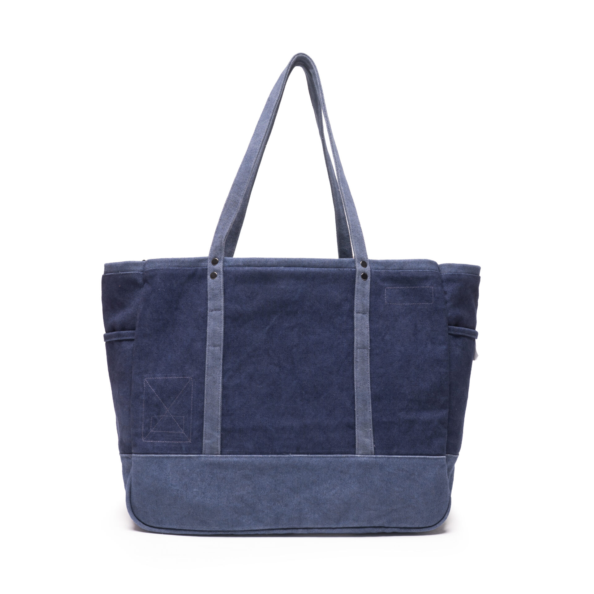 Alternative view of Modular Scheme Totebag - Blue Shades