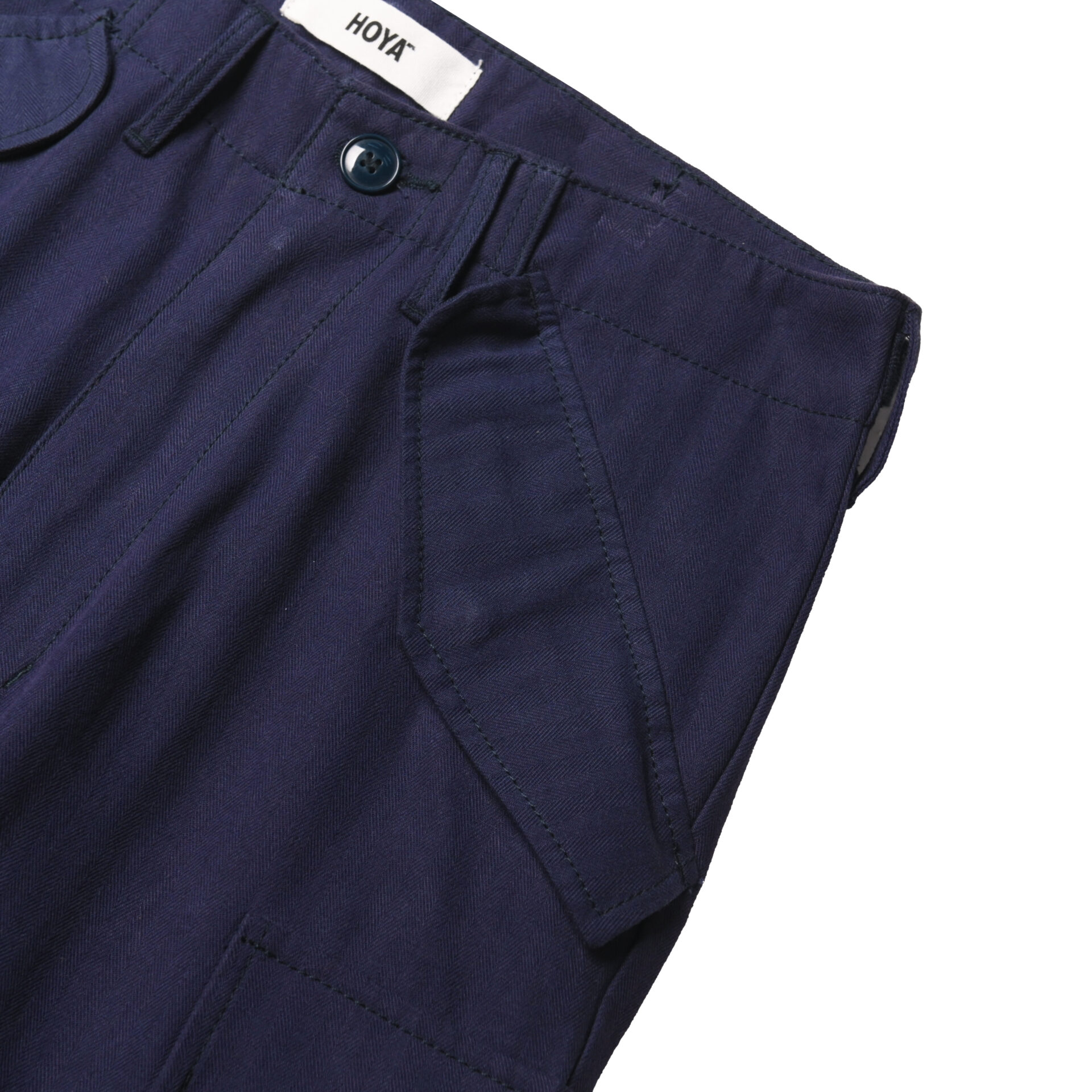 HBT M65 Trousers - Navy - Image 4