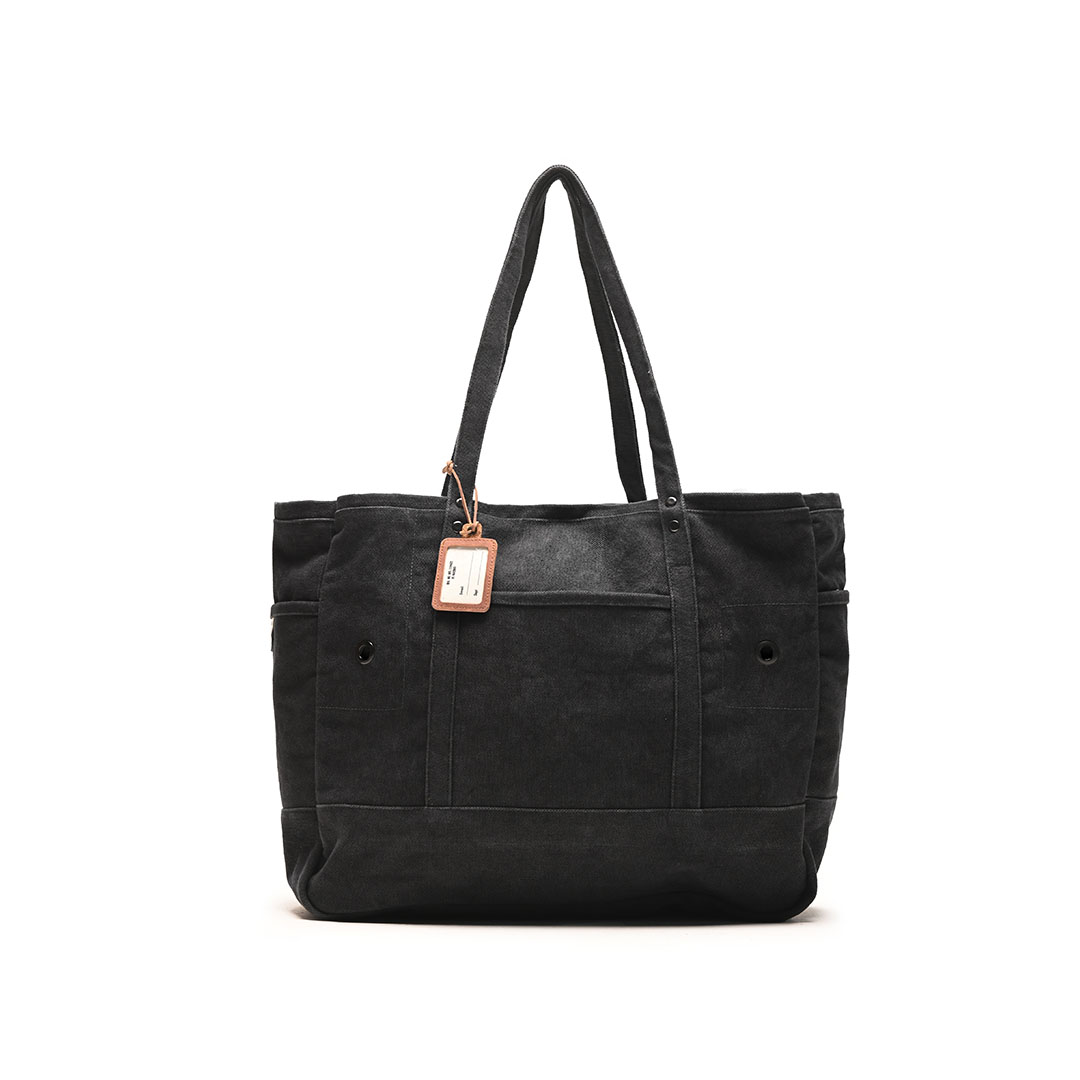 Modular Scheme Totebag II - Black on Black